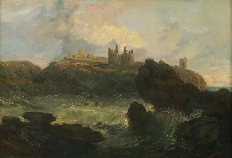 Castello di Dunstanborough, Northumberland - Dunedin Public Art Gallery